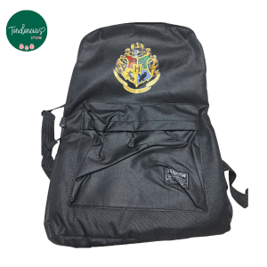 Mochila negra Escudo Hogwarts