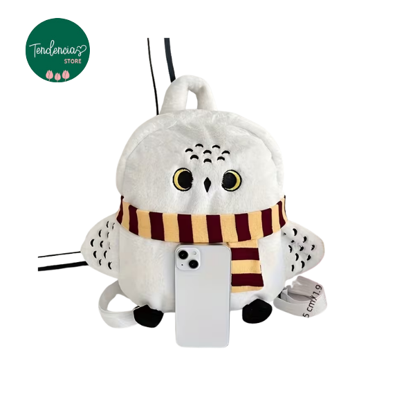 Mochila A5 peluche hedwig