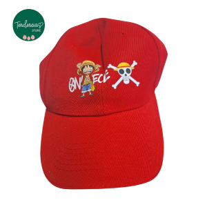 Gorra Plana One Piece Sombrero de Paja