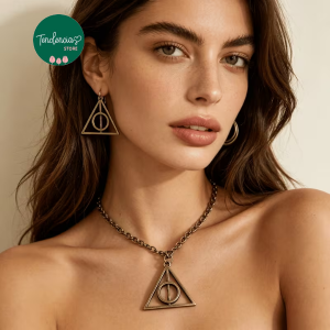 Set collar + aretes reliquias
