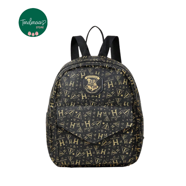 Mochila Hogwarts Negro